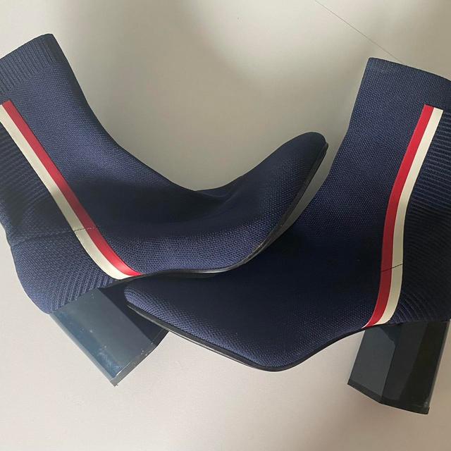 Tommy Hilfiger Women's Sock Boots - Navy - UK 6.5 on Productcaster.