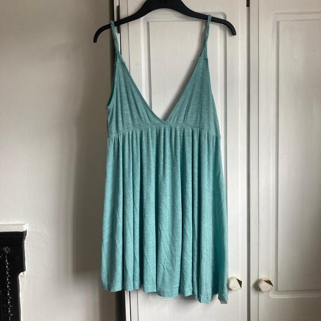 Pull&Bear Women's Dress - Blue/Green - S on Productcaster.