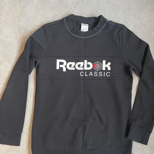 Reebok Women's Sweatshirt - Black - 10 on Productcaster.