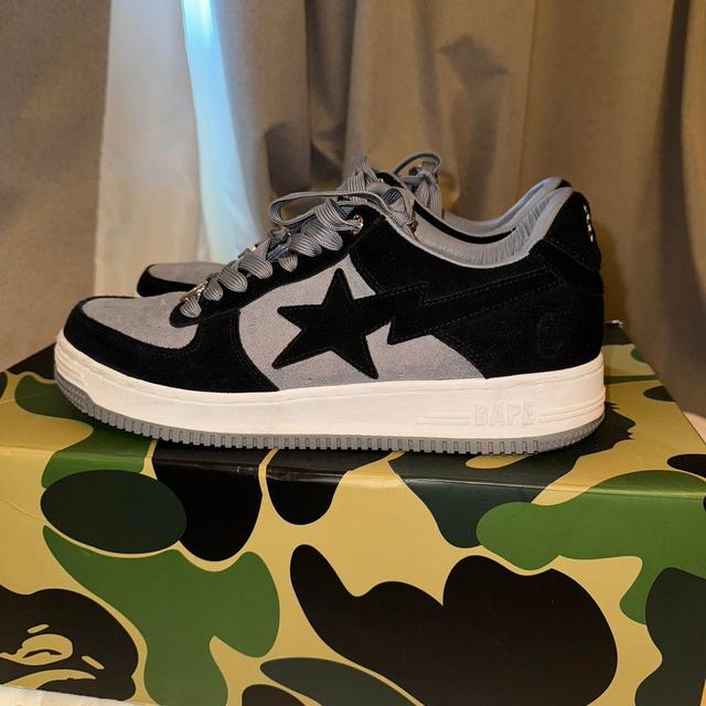 BAPE Men's Trainers - Black/Grey - UK 9 on Productcaster.