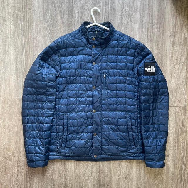 The North Face Men's Jacket - Blue/Navy - L on Productcaster.