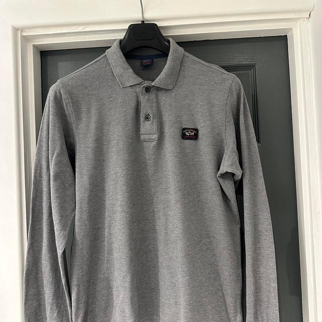 Paul & Shark Men's Polo shirt - Grey - L on Productcaster.