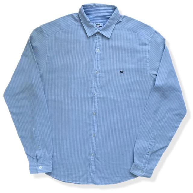 Lacoste Men's Shirt - Blue - M on Productcaster.