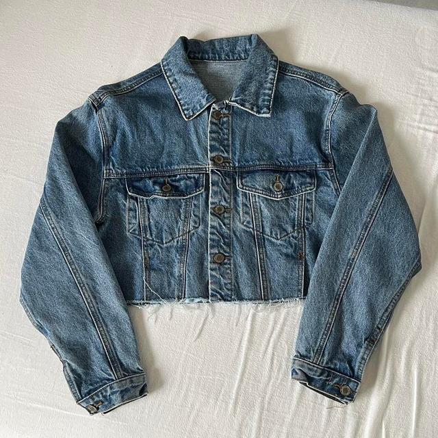 Brandy Melville Women's Jacket - Blue - One size on Productcaster.