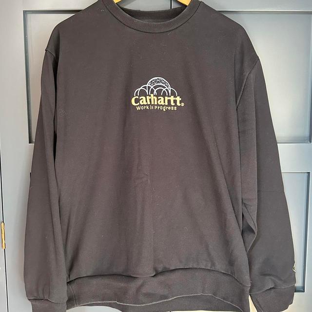 Carhartt Men's Sweatshirt - Navy - L on Productcaster.