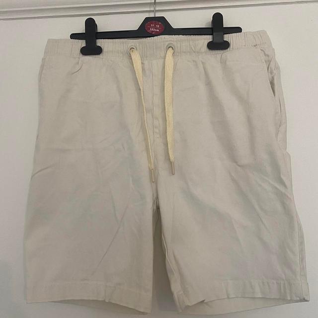 Folk Men's Shorts - Cream/White - L on Productcaster.