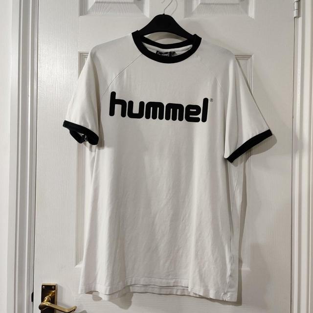 Hummel Men's T-shirt - Black/White - M on Productcaster.