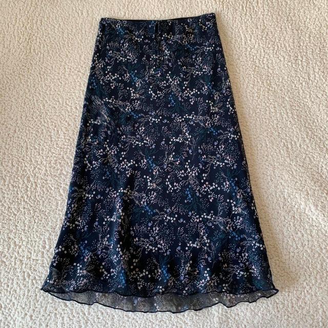 Urban Outfitters Women's Skirt - Navy - XS on Productcaster.