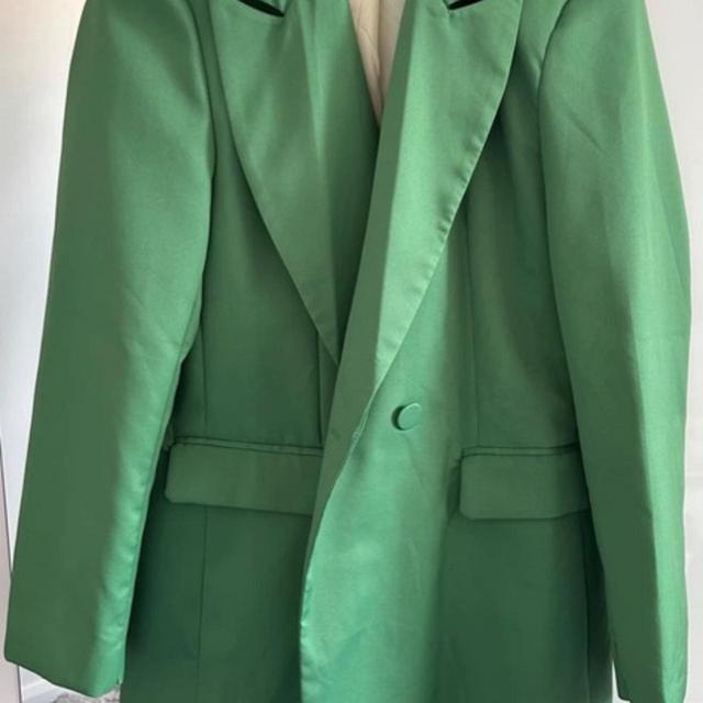 Women's Blazer Jacket - Green - UK 12 on Productcaster.