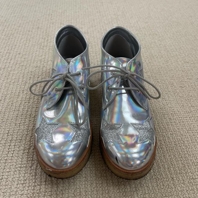 Stella McCartney Women's Oxfords - Silver - UK 4 on Productcaster.