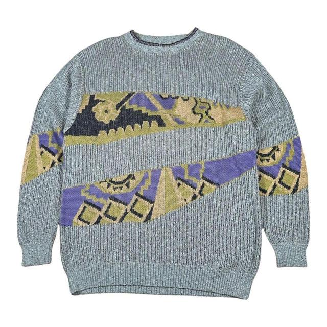 Vintage Men's Jumper - Multi - L on Productcaster.