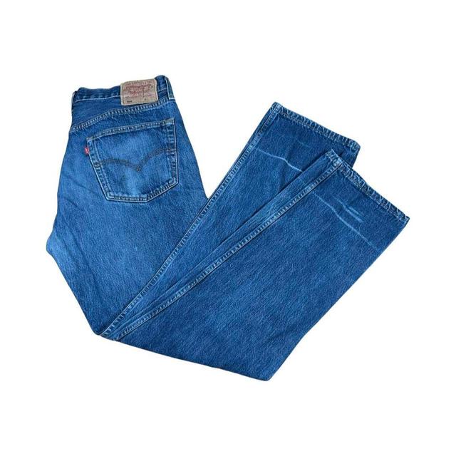 Vintage Men's Jeans - Blue - 38" on Productcaster.