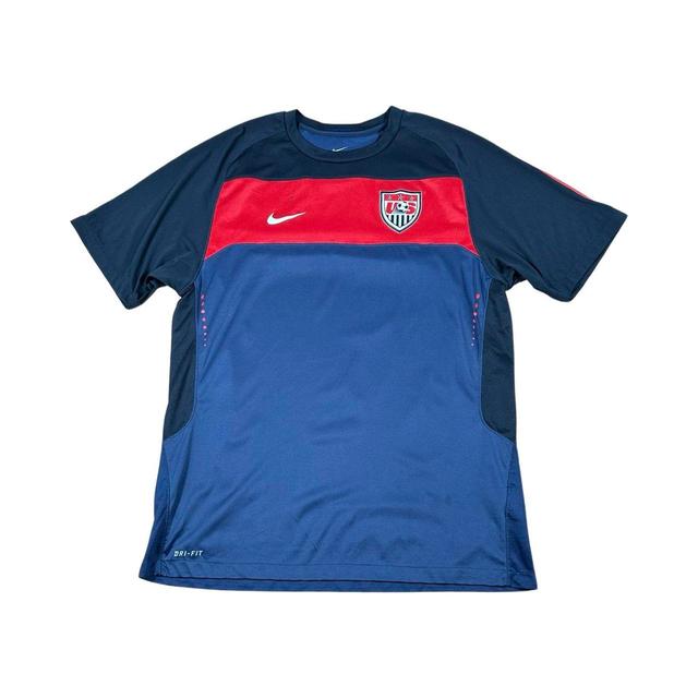 Nike Men's T-shirt - Navy - L on Productcaster.