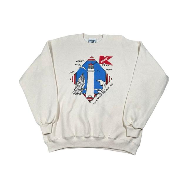 Lee Men's Sweatshirt - White - XL on Productcaster.