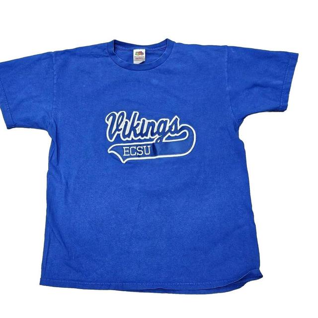 Vintage Men's T-shirt - Blue - L on Productcaster.