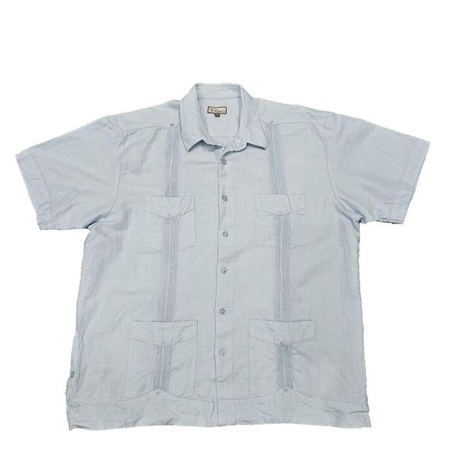 Vintage Men's Shirt - Blue - XL on Productcaster.