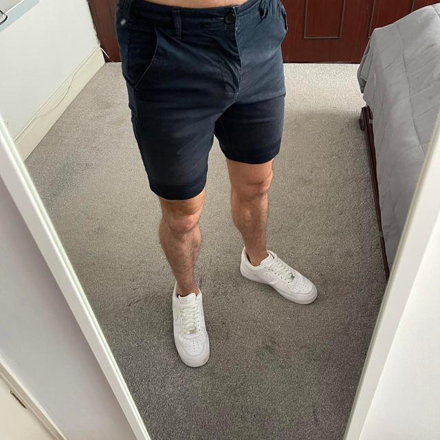 Hollister Co. Men's Shorts - Navy - S on Productcaster.