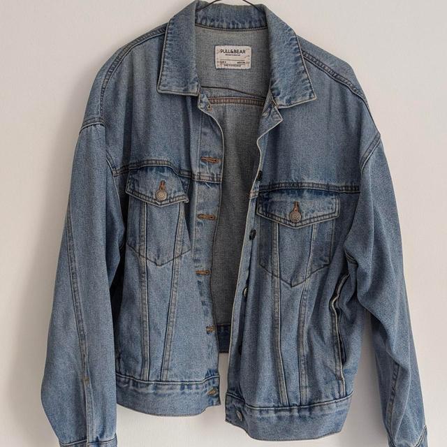 Pull&Bear Women's Jacket - Blue - S on Productcaster.