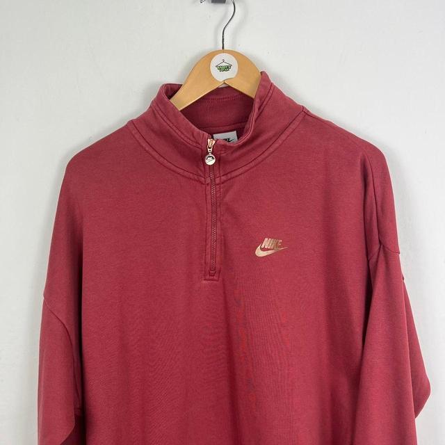 Nike Men's Jumper - Red - L on Productcaster.