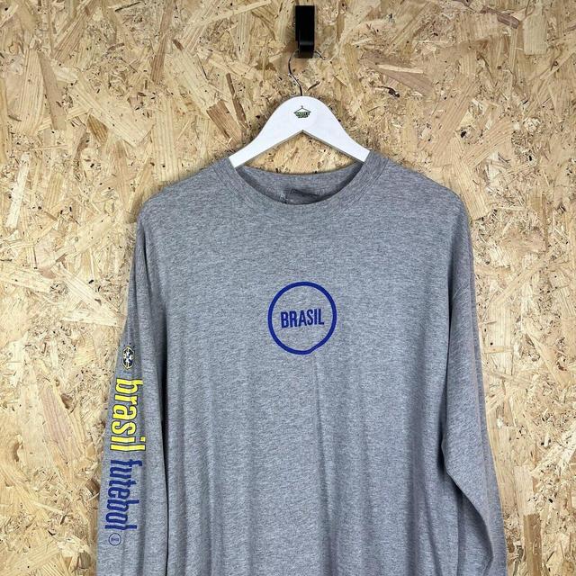 Nike Men's T-shirt - Grey - L on Productcaster.