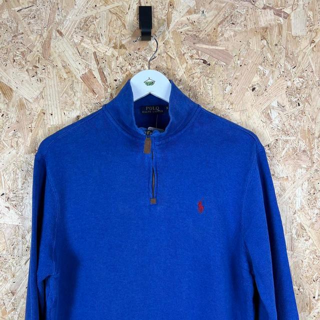 Ralph Lauren Men's Jumper - Blue - M on Productcaster.