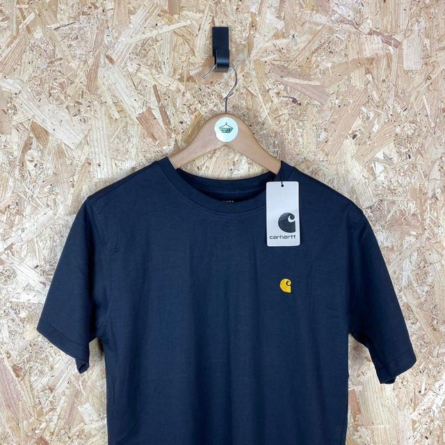 Carhartt Men's T-shirt - Black/Gold - L on Productcaster.