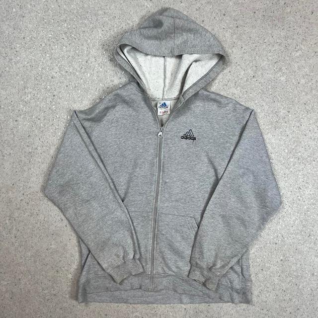 Adidas Men's Hoodie - Grey - XL on Productcaster.