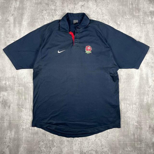 Nike Men's Polo shirt - Navy - L on Productcaster.