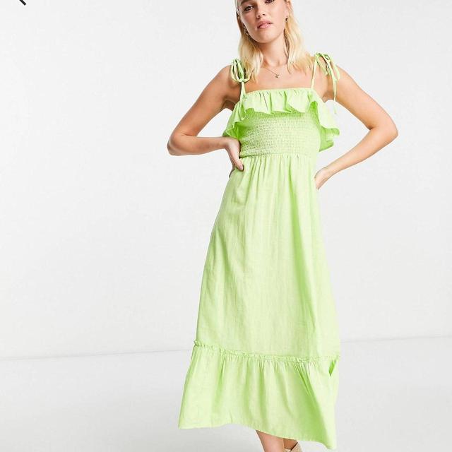 New Look Women's Maxi Dress - Green - 10 on Productcaster.