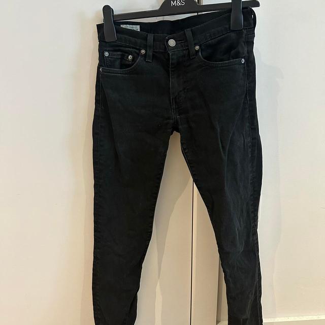 Levi's Men's Skinny Jeans - Black - 28" on Productcaster.