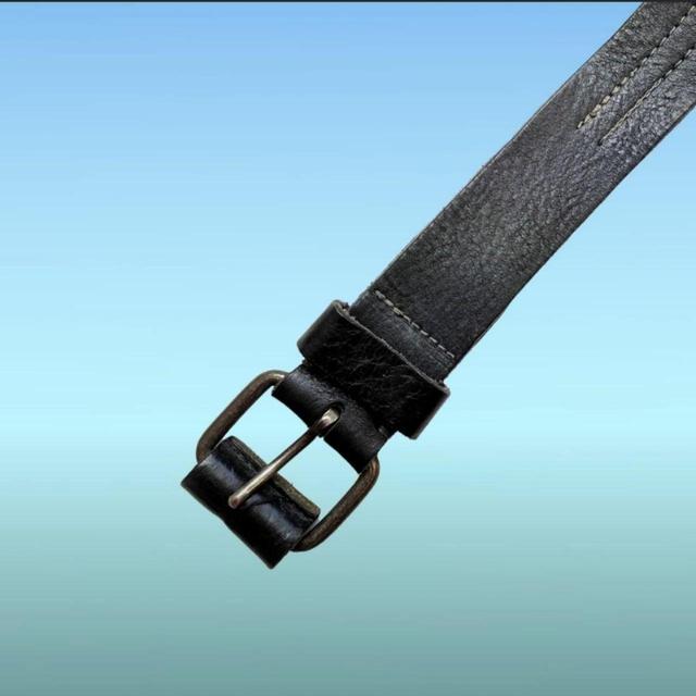 Vintage Men's Belt - Black on Productcaster.