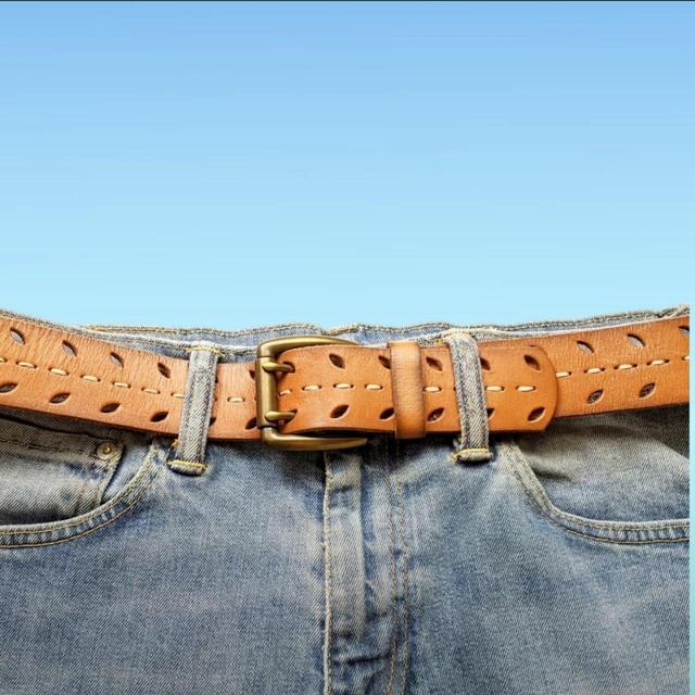 Fossil Men's Belt - Brown/Tan on Productcaster.