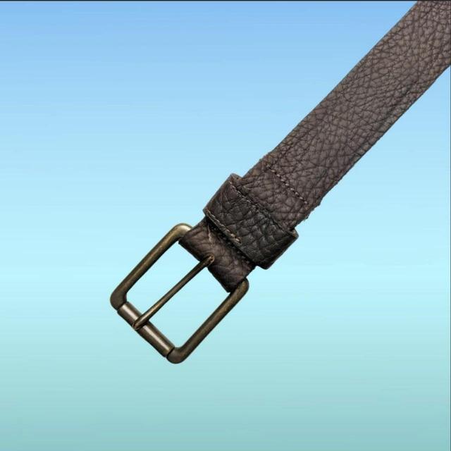 Vintage Men's Belt - Brown on Productcaster.