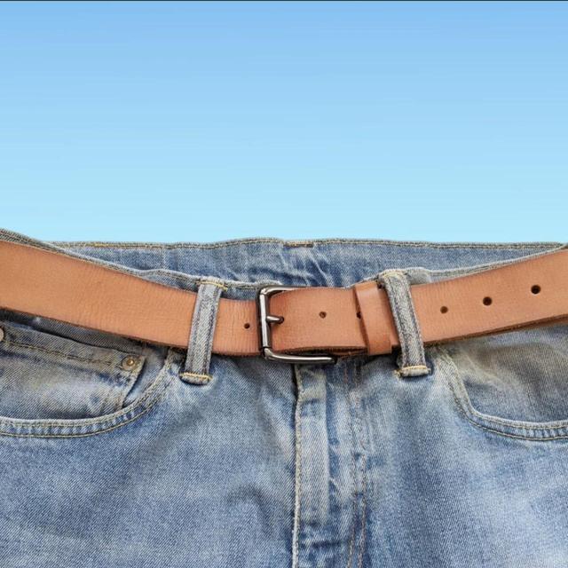 Benetton Men's Belt - Brown/Tan on Productcaster.