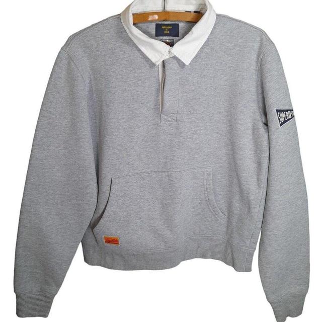 Superdry Women's Sweatshirt - Grey - 8 on Productcaster.