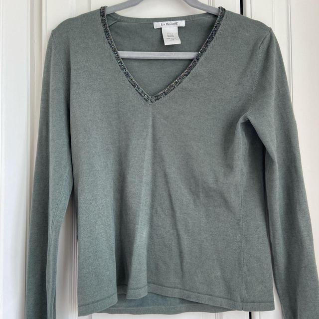 L.K. Bennett Women's Jumper - Green - M on Productcaster.