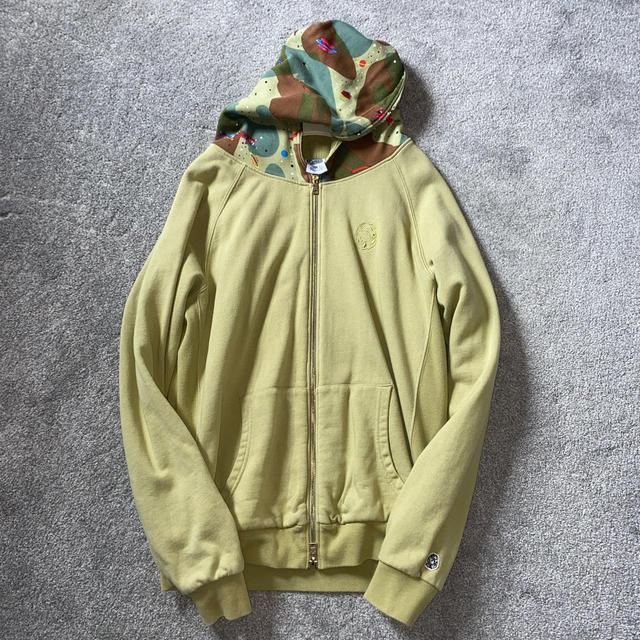 Billionaire Boys Club Men's Hoodie - Cream/Khaki - XL on Productcaster.