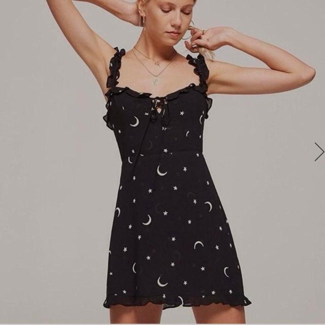 Reformation Women's Mini Dress - Black - 8 on Productcaster.