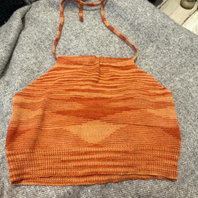 Motel Women's Crop top - Orange - M on Productcaster.