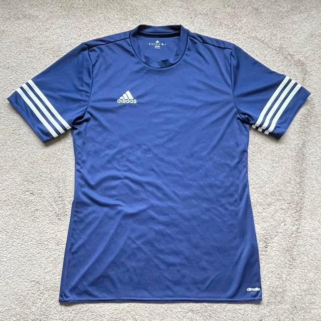 Adidas Men's T-shirt - Blue - M on Productcaster.