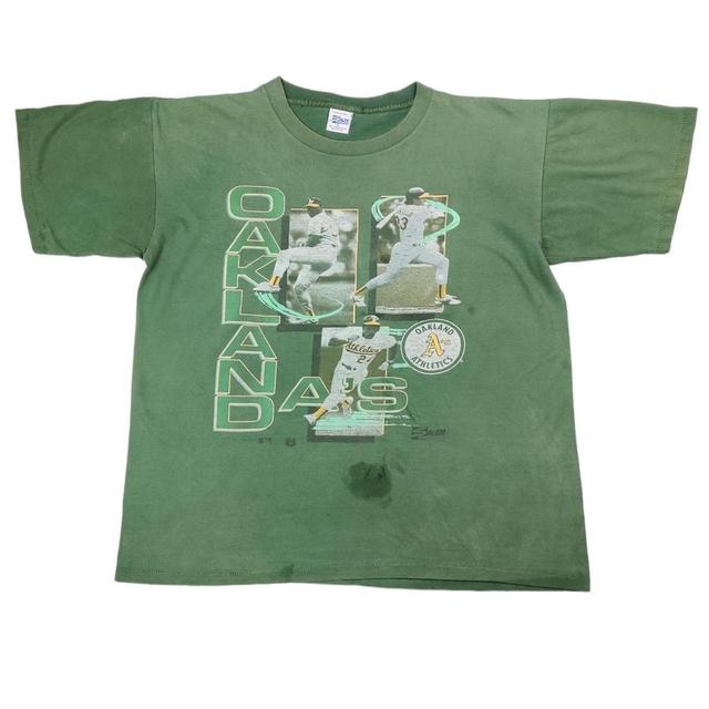 Salem Sportswear Men's T-shirt - Green - XL on Productcaster.