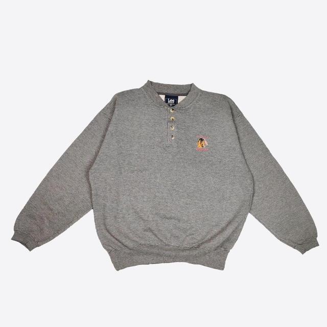 American Vintage Men's Sweatshirt - Grey - M on Productcaster.