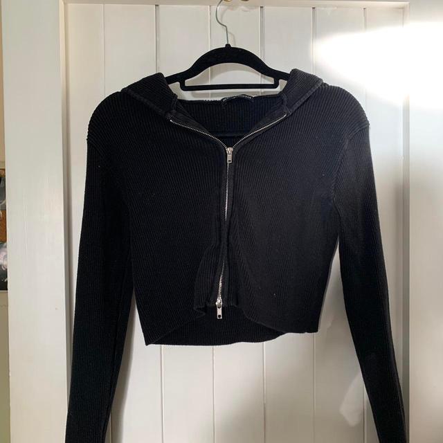 Brandy Melville Women's Hoodie - Black - XS on Productcaster.