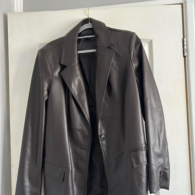 New Look Women's Blazer Jacket - Brown - UK 12 on Productcaster.