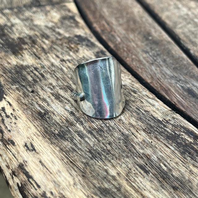 Handmade Men's Ring - Silver on Productcaster.