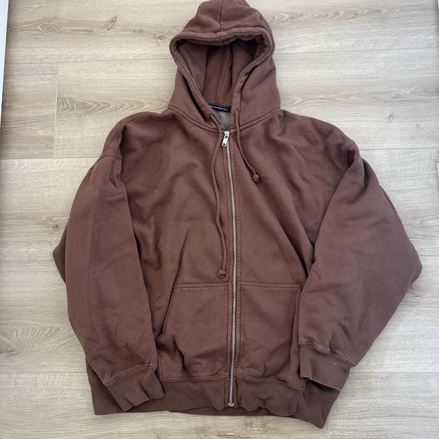 Brandy Melville Women's Hoodie - Brown - One size on Productcaster.