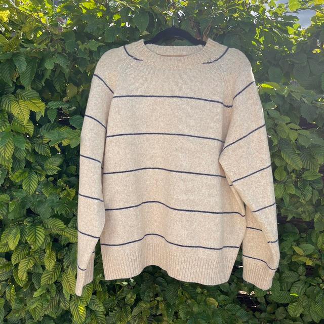 Mr Simple Men's Jumper - Cream - L on Productcaster.