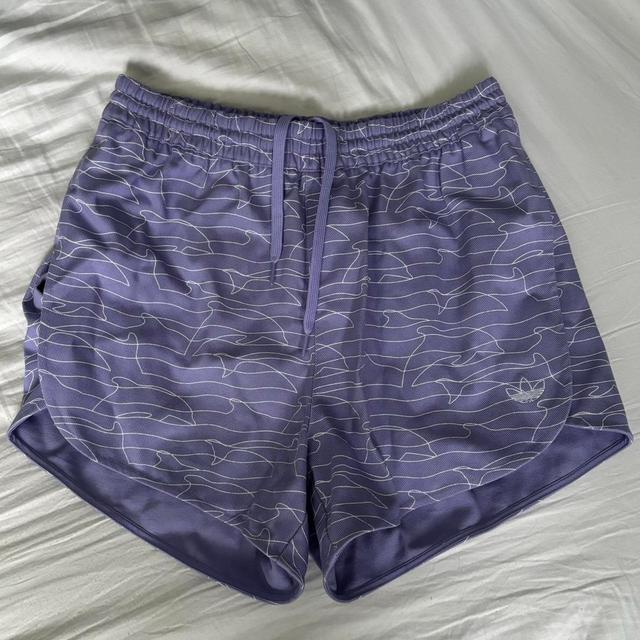 Adidas Originals Women's Shorts - Purple - UK 12 on Productcaster.