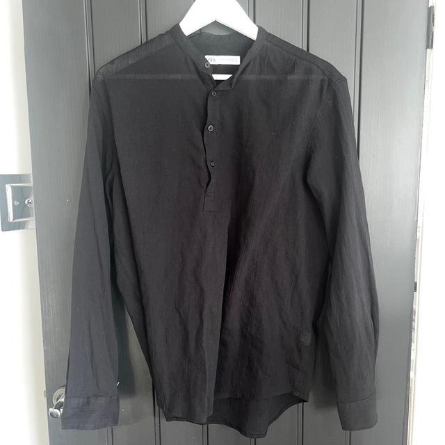 Zara Men's Shirt - Black - M on Productcaster.