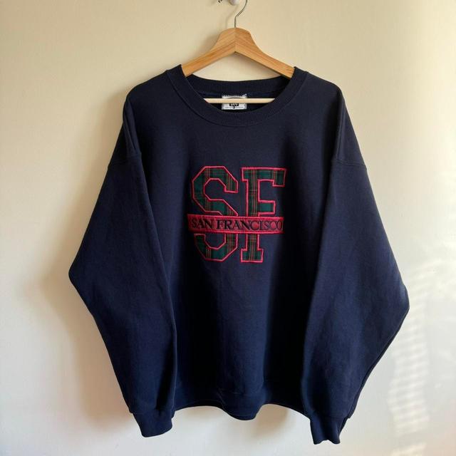 Lee Men's Sweatshirt - Navy - XL on Productcaster.